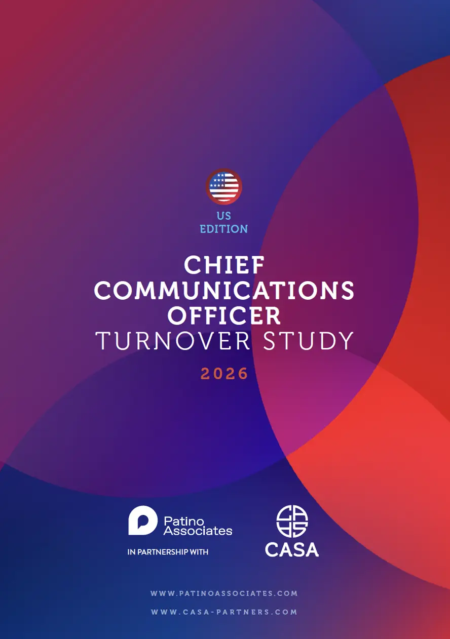 CASA Chief communications - corporate affairs officer turnover study US